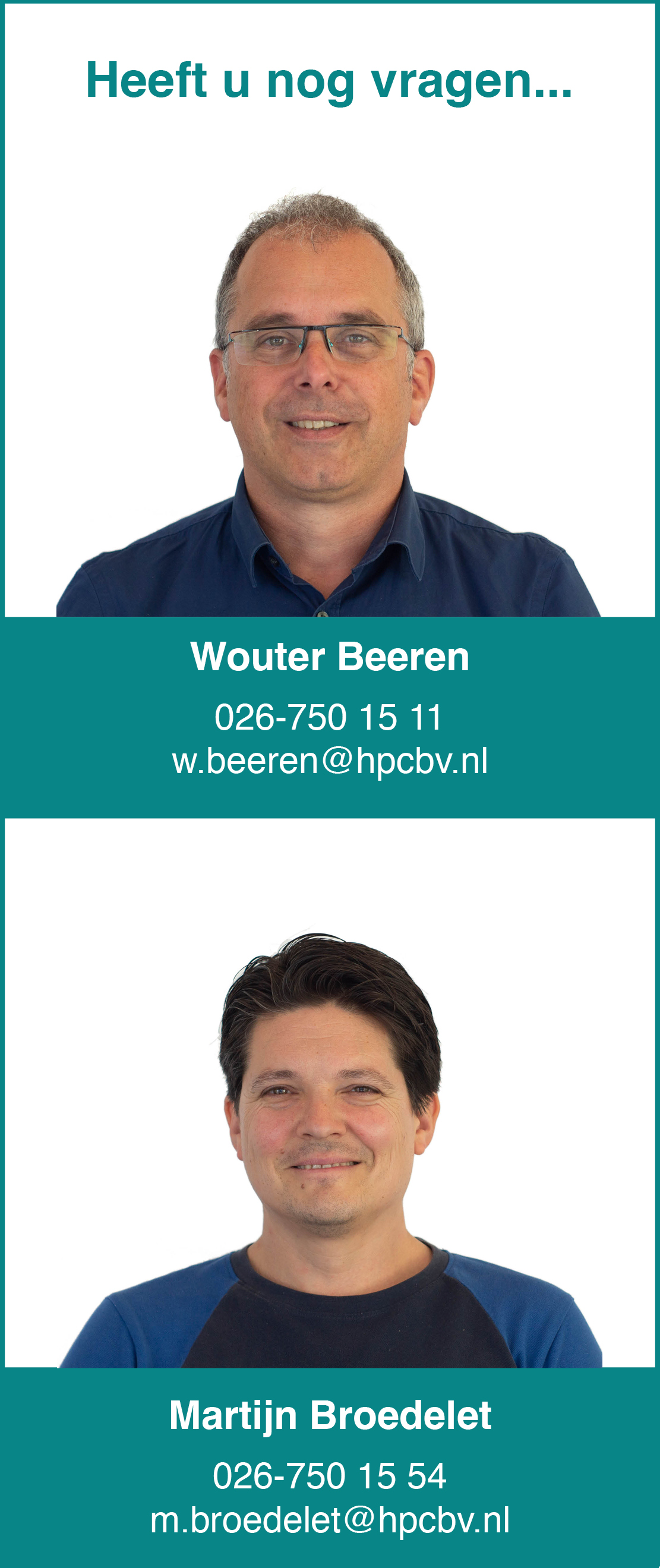 heeft u nog vragen...